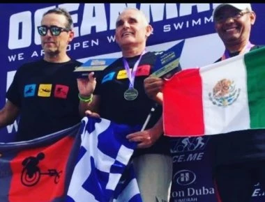 Εθνική συγκίνηση: «Παγκόσμιος» ο Χρήστος Κορομηλάς στην κολύμβηση ανοιχτής θαλάσσης ΑμεΑ